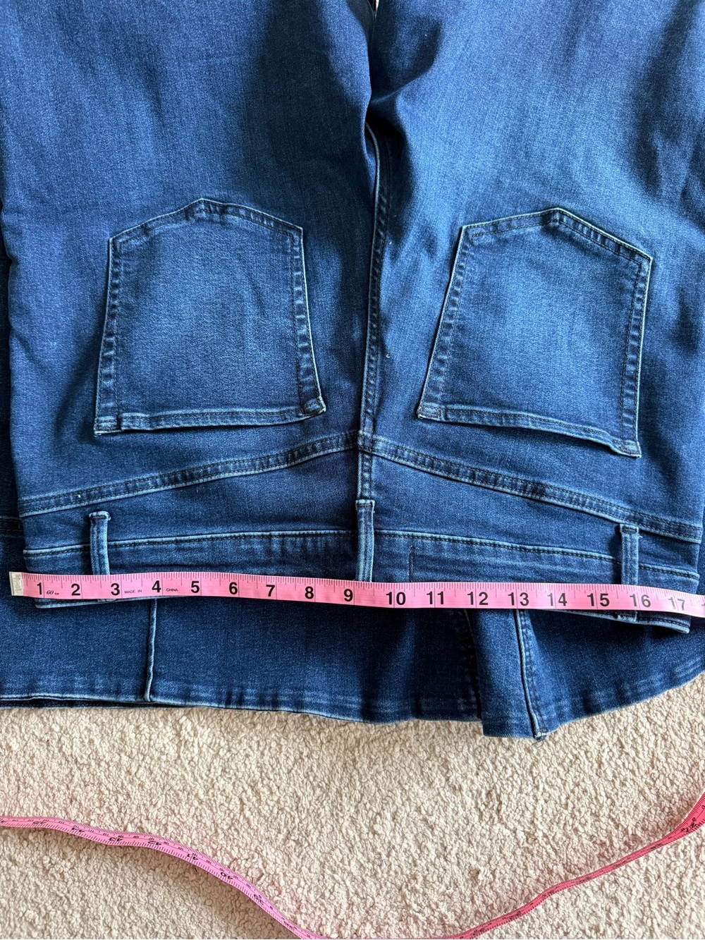 Free People La Rosa Flared Ultramarine- Dark Indigo Wide-Leg Flare Jeans - Picture 6 of 11